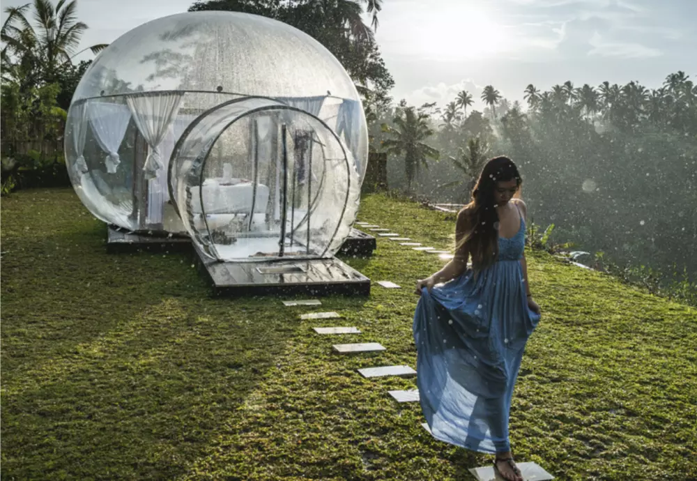 bubble picnic tent